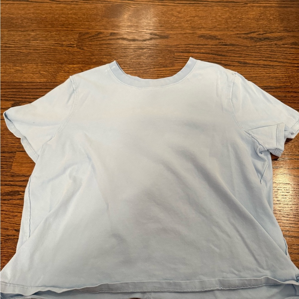 Light Blue Free People T-Shirt